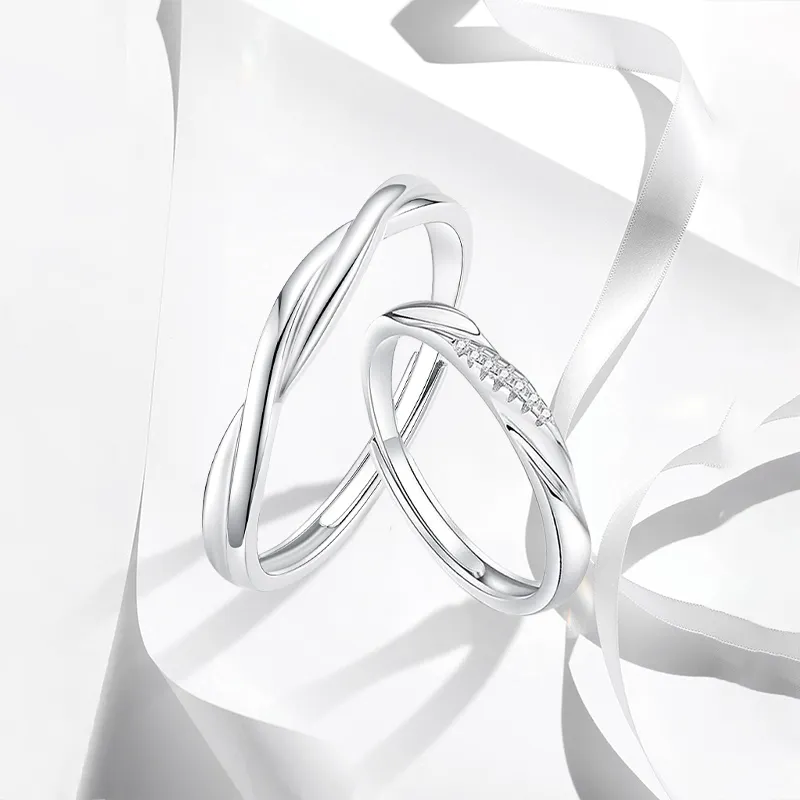 MISS TOOYA S999 Fine Silver Rings Unisex-3