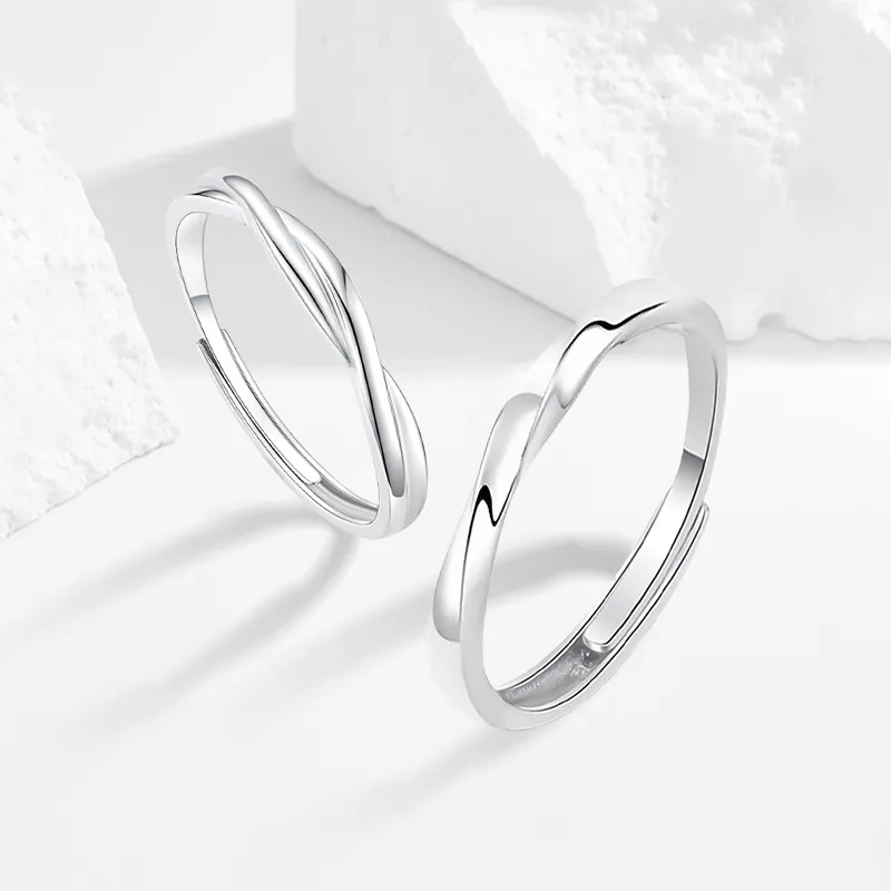 MISS TOOYA S999 Fine Silver Rings Unisex-3