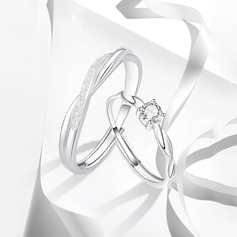 MISS TOOYA S999 Fine Silver Rings Unisex-4