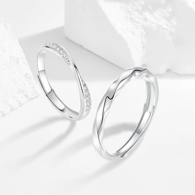 MISS TOOYA 999 Fine Silver Rings Unisex-2