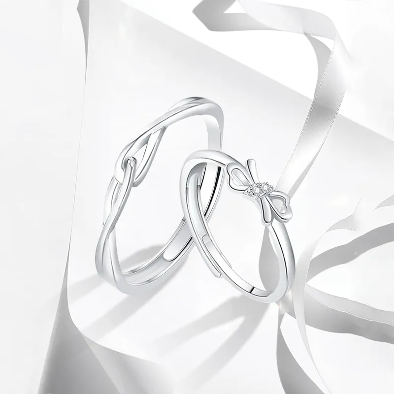 MISS TOOYA S999 Fine Silver Rings Unisex-3