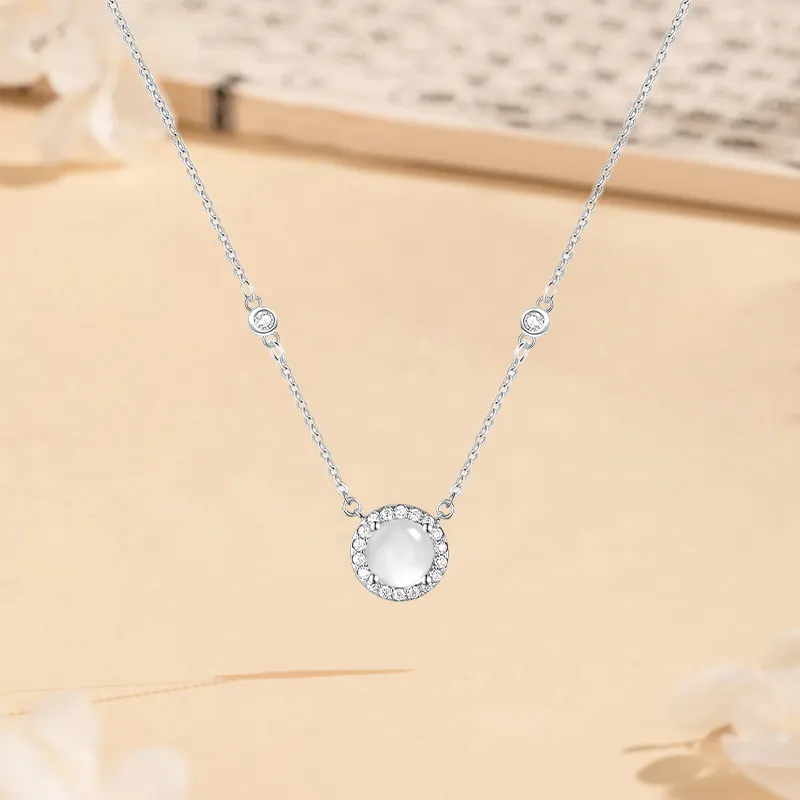 MISS TOOYA Chalcedony Necklaces Women's-3