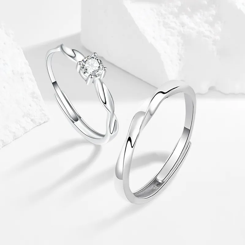 MISS TOOYA S999 Fine Silver Rings Unisex-4