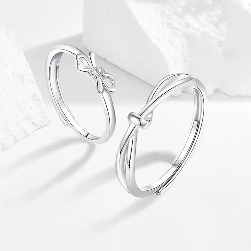 MISS TOOYA S999 Fine Silver Rings Unisex-4