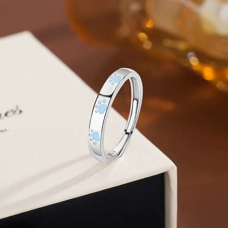 MISS TOOYA S999 Fine Silver Rings Unisex-3