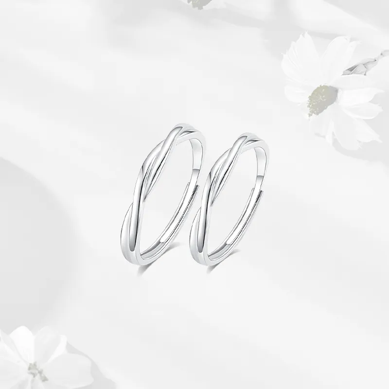MISS TOOYA S999 Fine Silver Rings Unisex-3