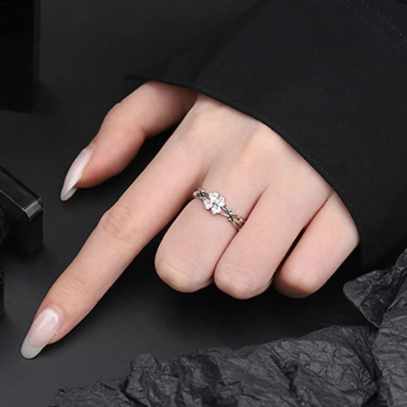 MISS TOOYA S999 Fine Silver Rings Women's-3