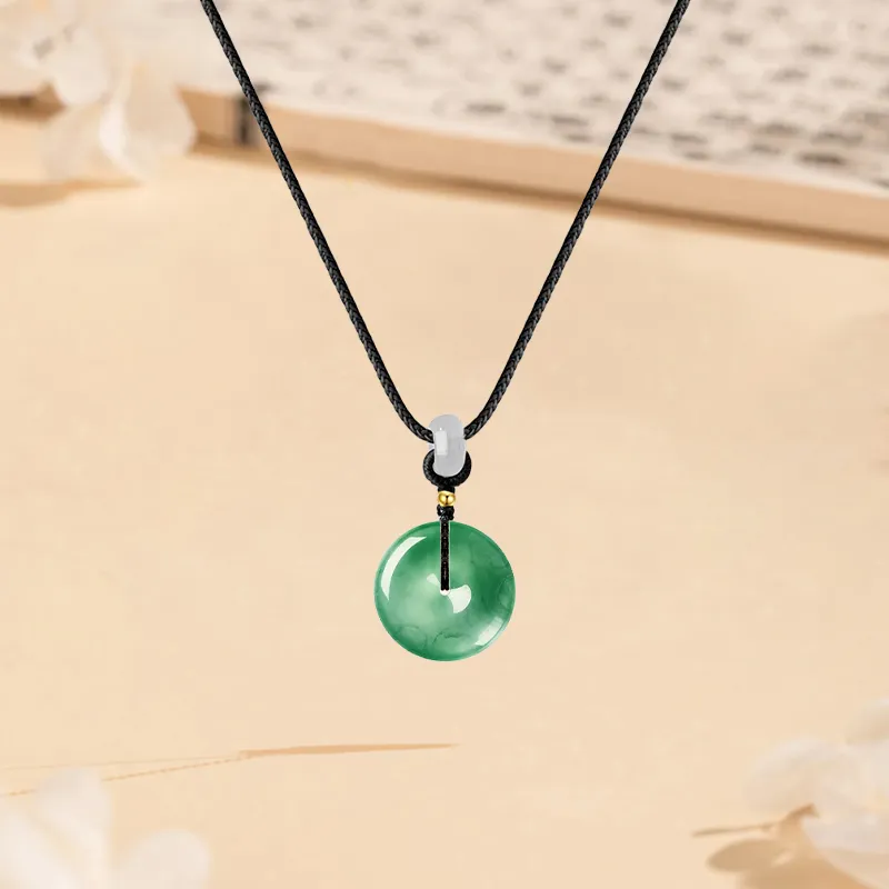 MISS TOOYA African Emerald Necklaces Unisex-3