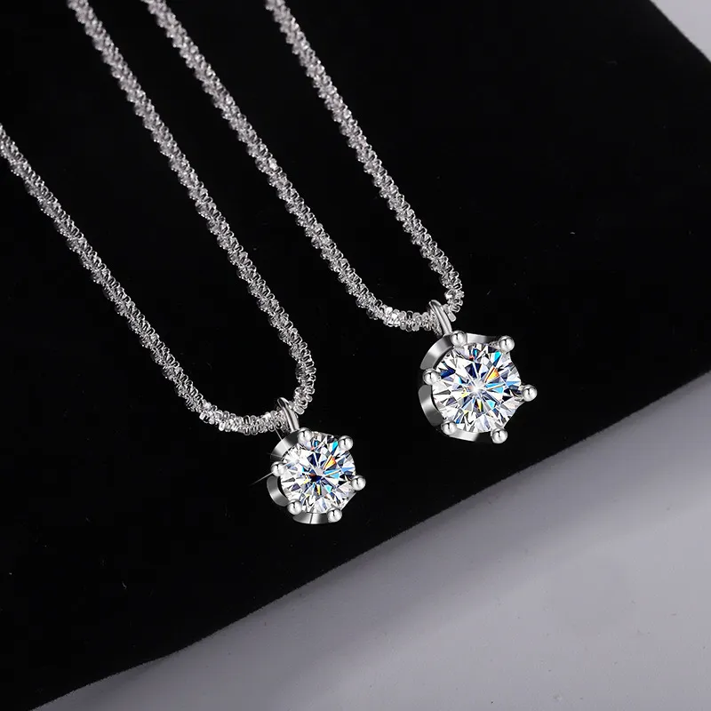 MISS TOOYA S925 Silver Necklaces Women's-4