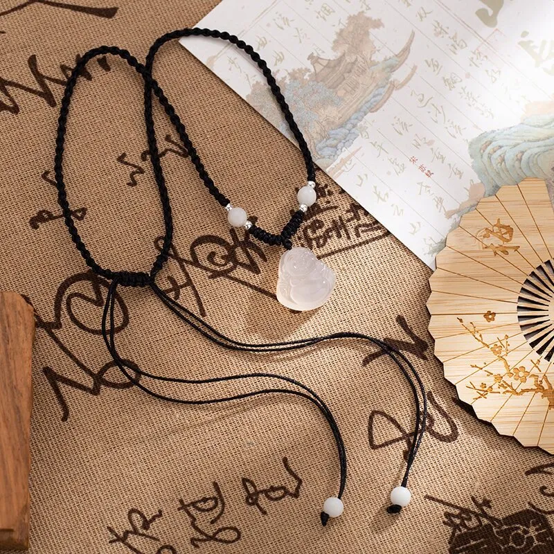 MISS TOOYA Bodhi Seed Necklaces Women's-2