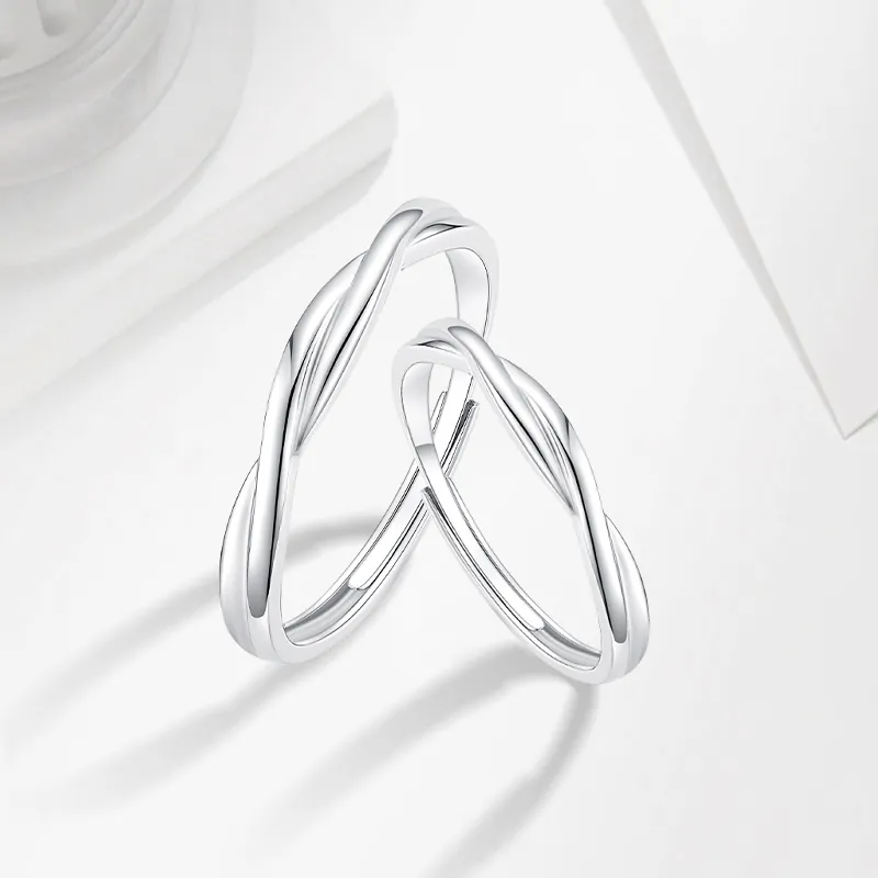 MISS TOOYA S999 Fine Silver Rings Unisex-3