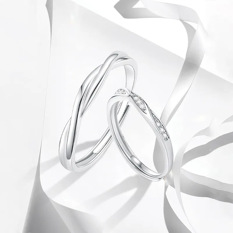 MISS TOOYA S999 Fine Silver Rings Unisex-3