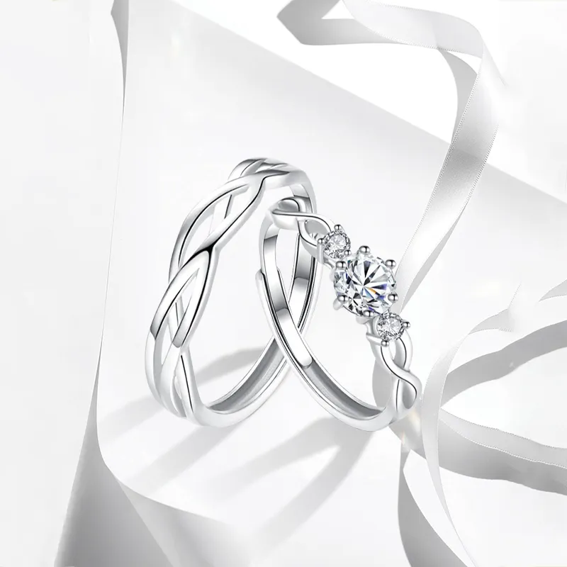 MISS TOOYA S999 Fine Silver Rings Unisex-3