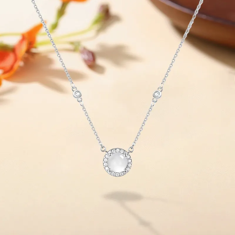 MISS TOOYA Chalcedony Necklaces Women's-4