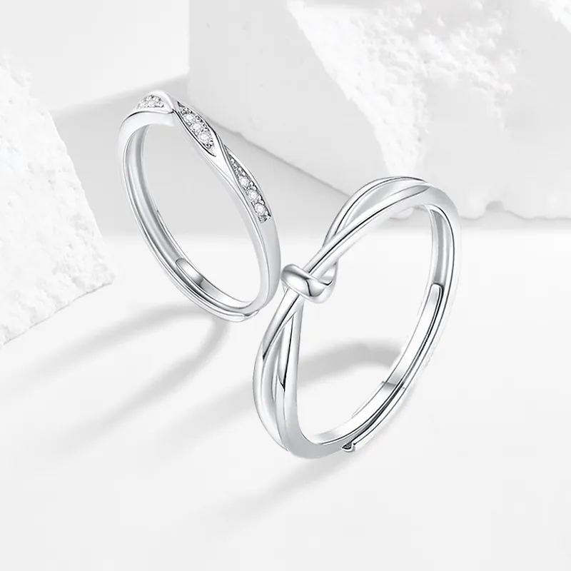 MISS TOOYA S999 Fine Silver Rings Unisex-3