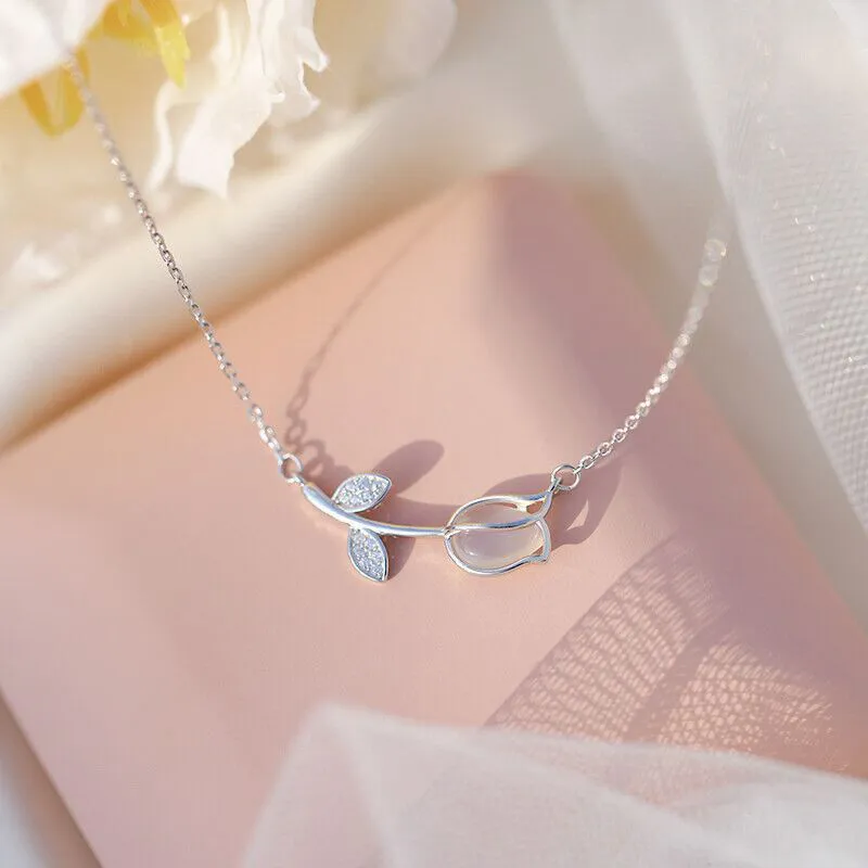 MISS TOOYA Chalcedony Necklaces Women's-4