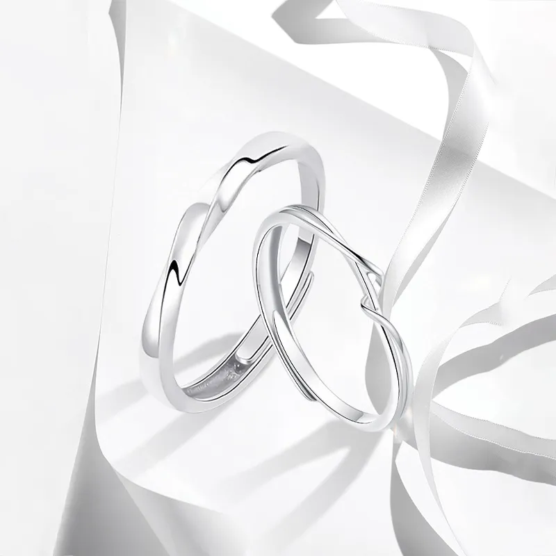MISS TOOYA S999 Fine Silver Rings Unisex-4