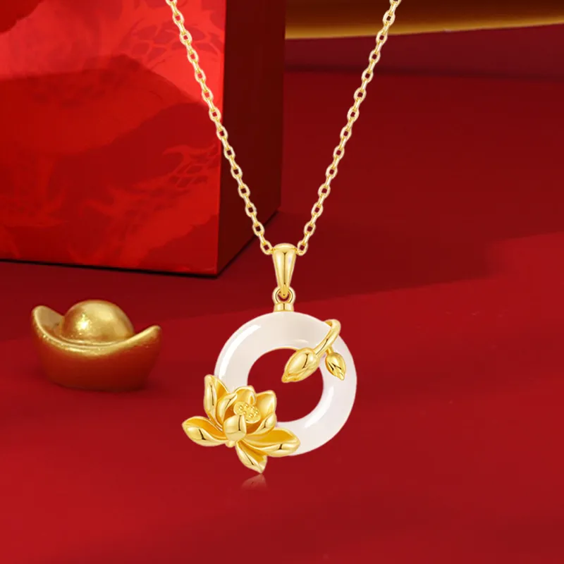MISS TOOYA Chalcedony Necklaces Women's-5