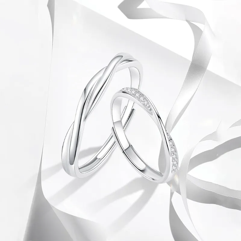 MISS TOOYA S999 Fine Silver Rings Unisex-4