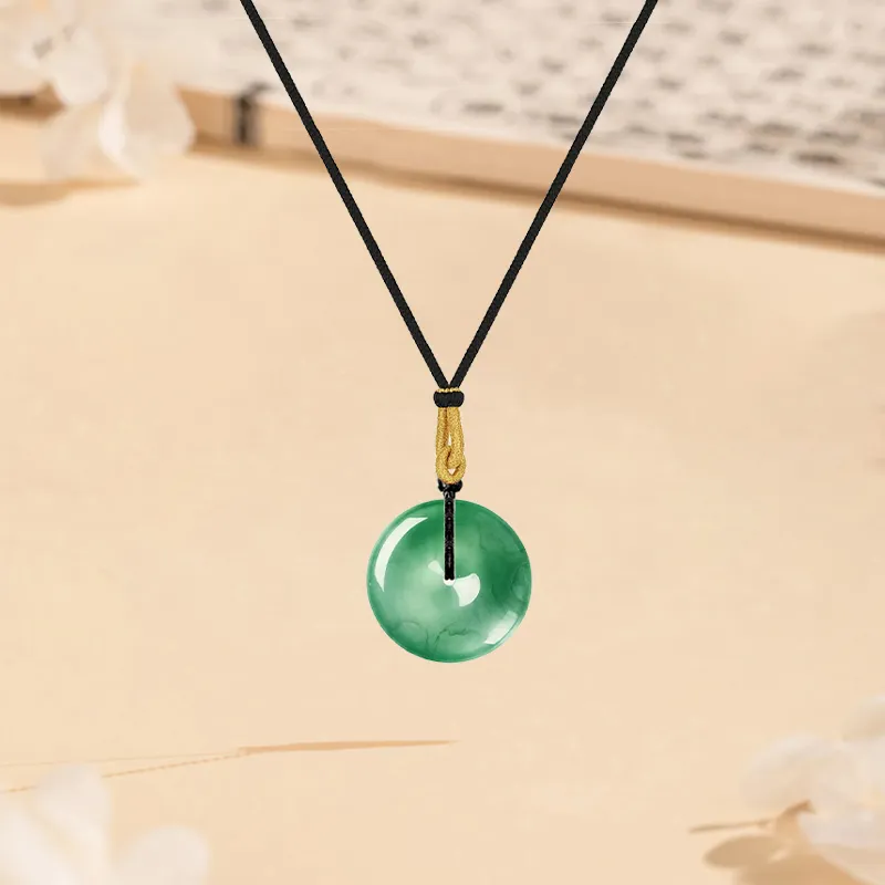 MISS TOOYA African Emerald Necklaces Unisex-4
