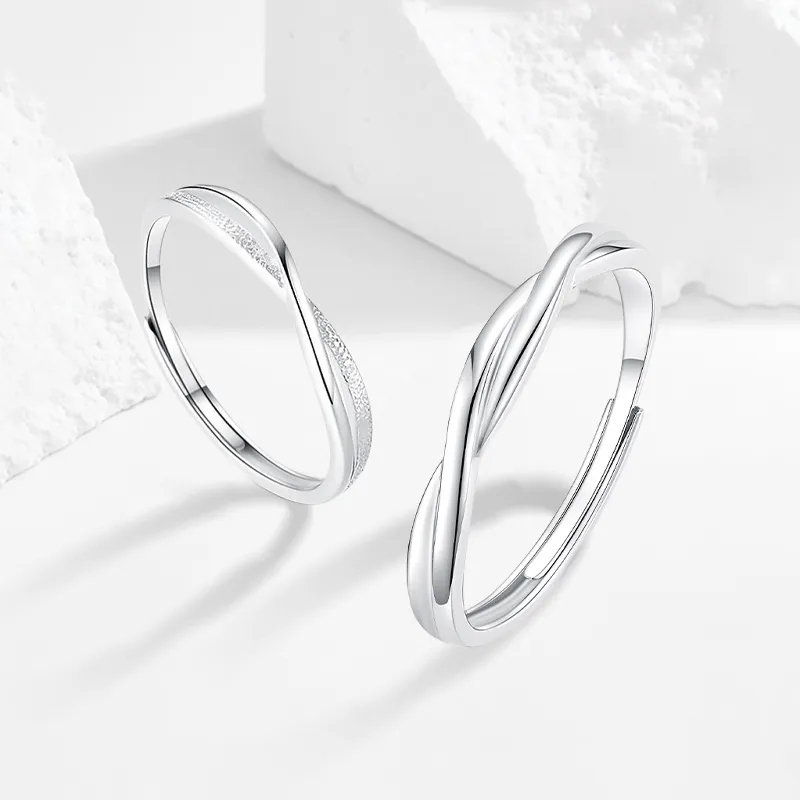 MISS TOOYA S999 Fine Silver Rings Unisex-4