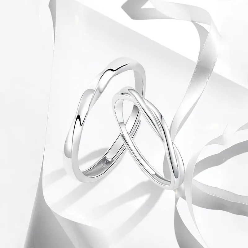MISS TOOYA S999 Fine Silver Rings Unisex-4