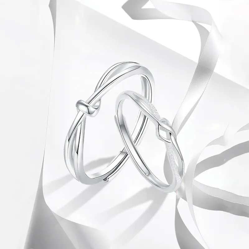 MISS TOOYA S999 Fine Silver Rings Unisex-4