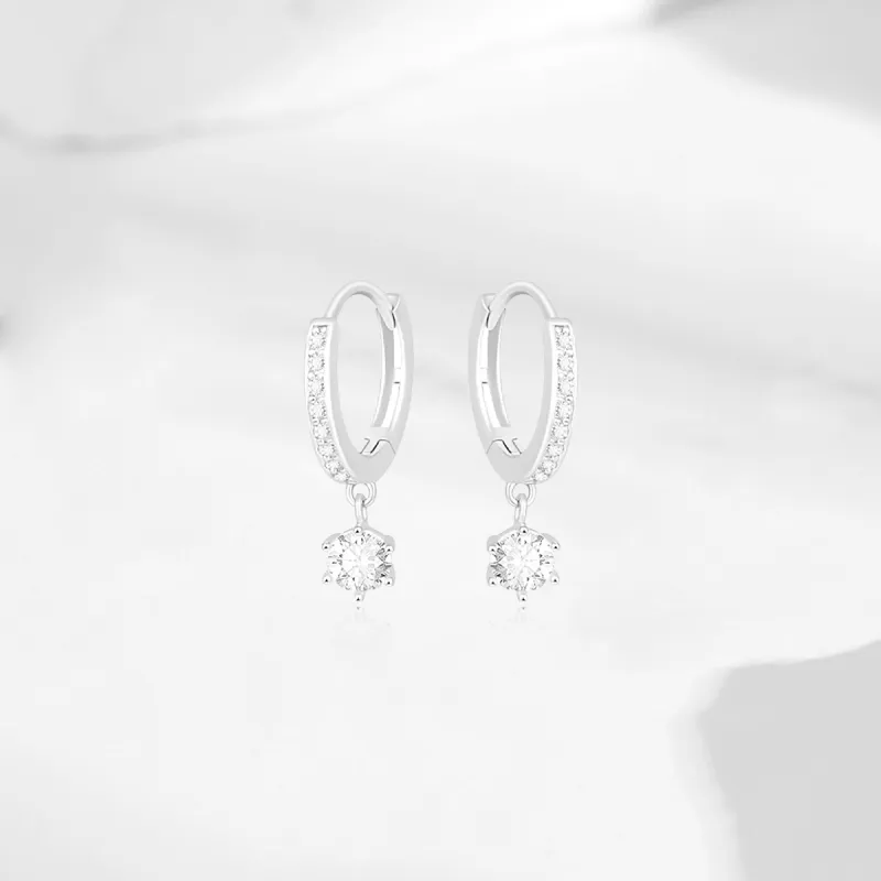 MISS TOOYA S999 Fine Silver Earrings Women's-3