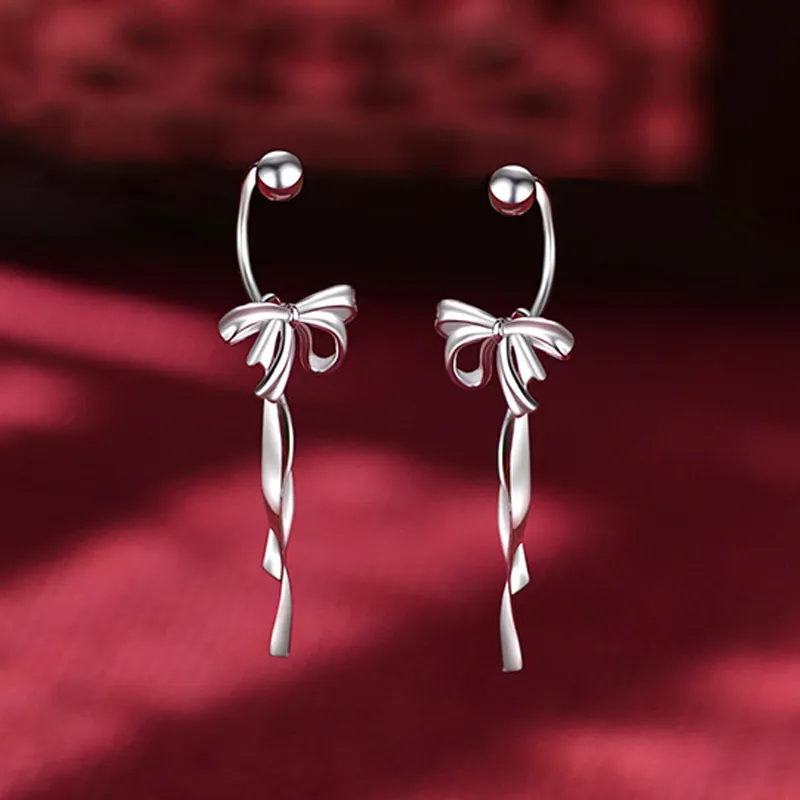 MISS TOOYA S999 Fine Silver Earrings Women's-3