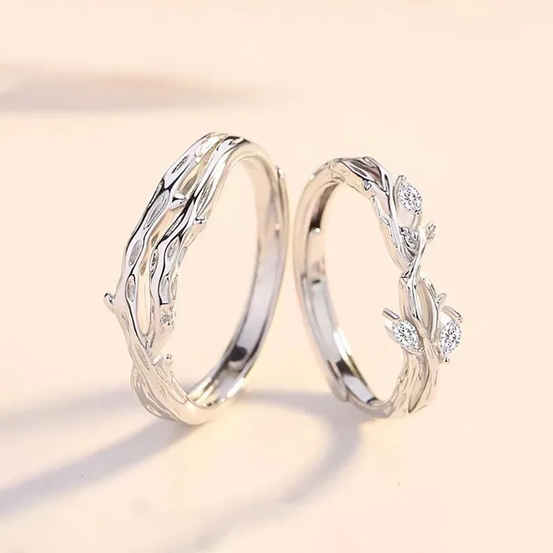MISS TOOYA S999 Fine Silver Rings Unisex-3