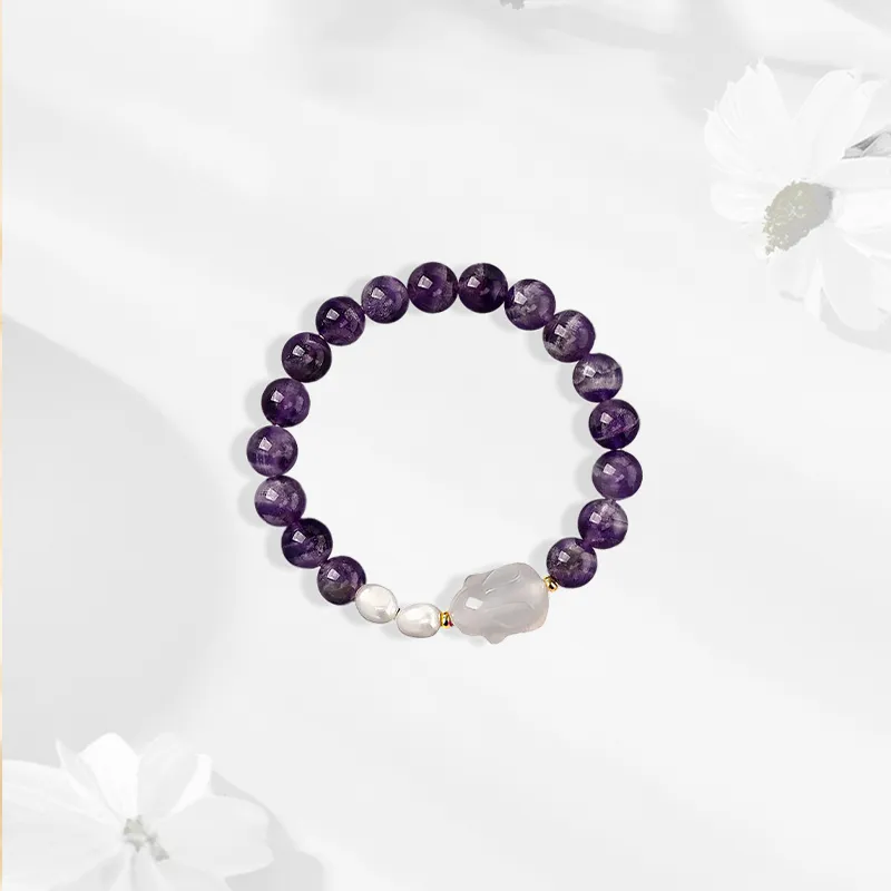 MISS TOOYA Crystal Jade Bracelets Women's-3