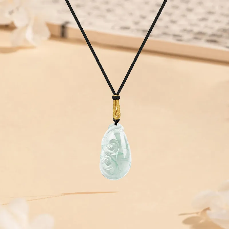 MISS TOOYA African Emerald Necklaces Unisex-4