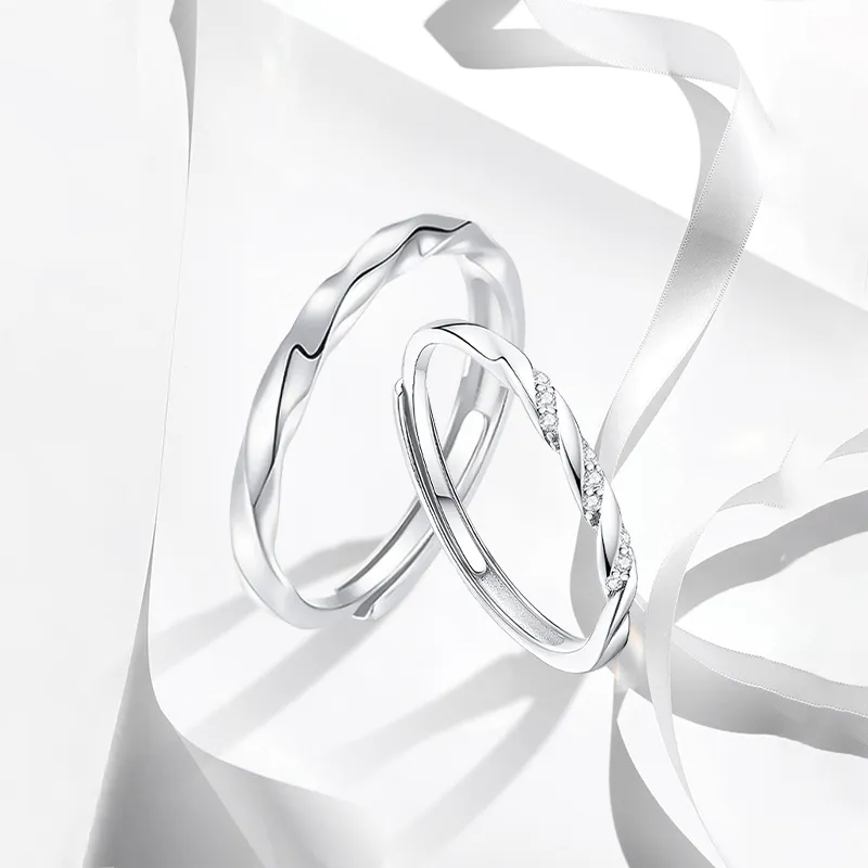 MISS TOOYA S999 Fine Silver Rings Unisex-3