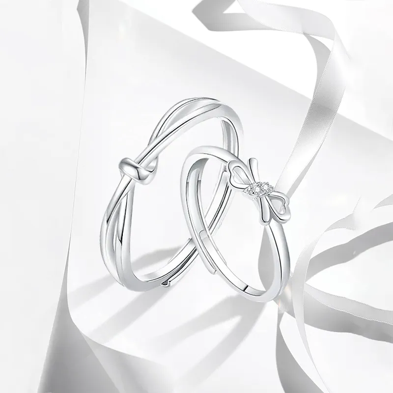 MISS TOOYA S999 Fine Silver Rings Unisex-3