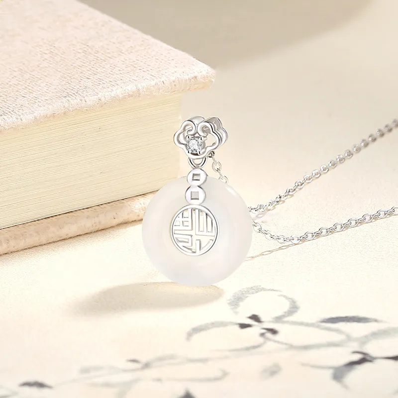 MISS TOOYA Chalcedony Necklaces Women's-4