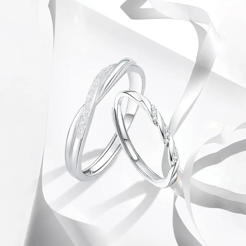 MISS TOOYA S999 Fine Silver Rings Unisex-4