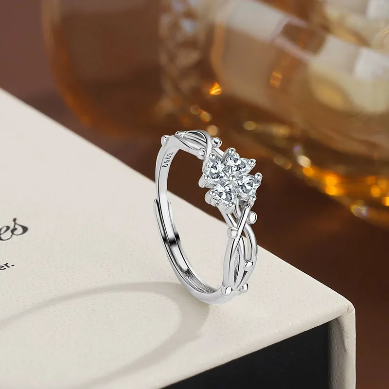 MISS TOOYA S999 Fine Silver Rings Unisex-5