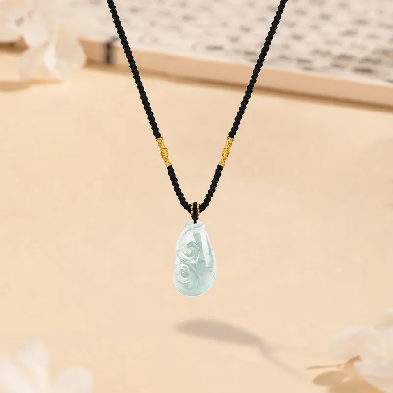 MISS TOOYA African Emerald Necklaces Unisex-4