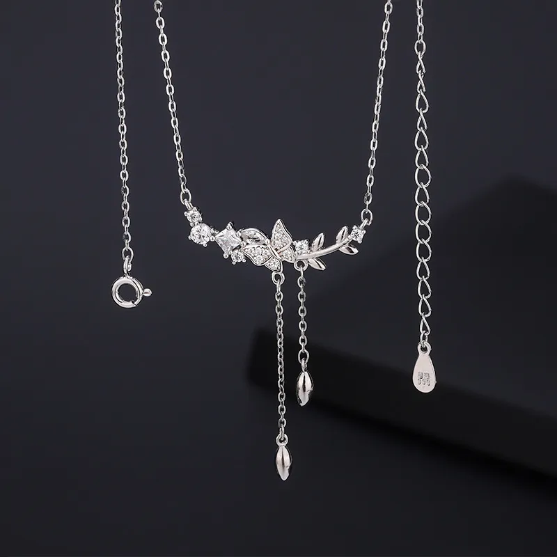 MISS TOOYA S999 Fine Silver Necklaces Women's-3