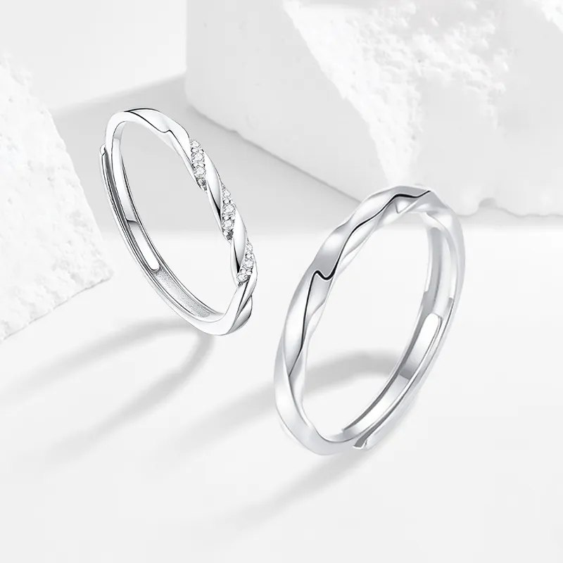 MISS TOOYA S999 Fine Silver Rings Unisex-4