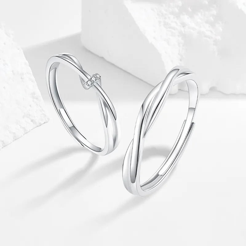MISS TOOYA S999 Fine Silver Rings Unisex-4