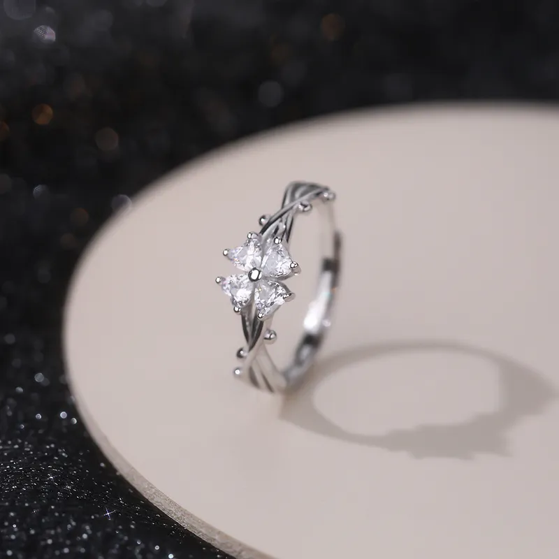 MISS TOOYA Sterling Silver Rings Unisex-2