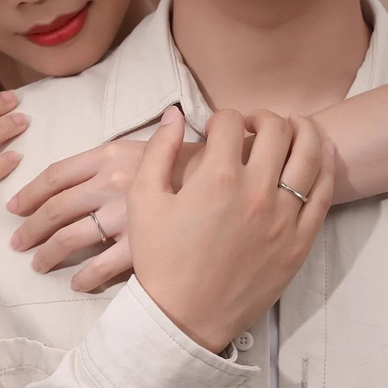 MISS TOOYA S999 Fine Silver Rings Unisex-6