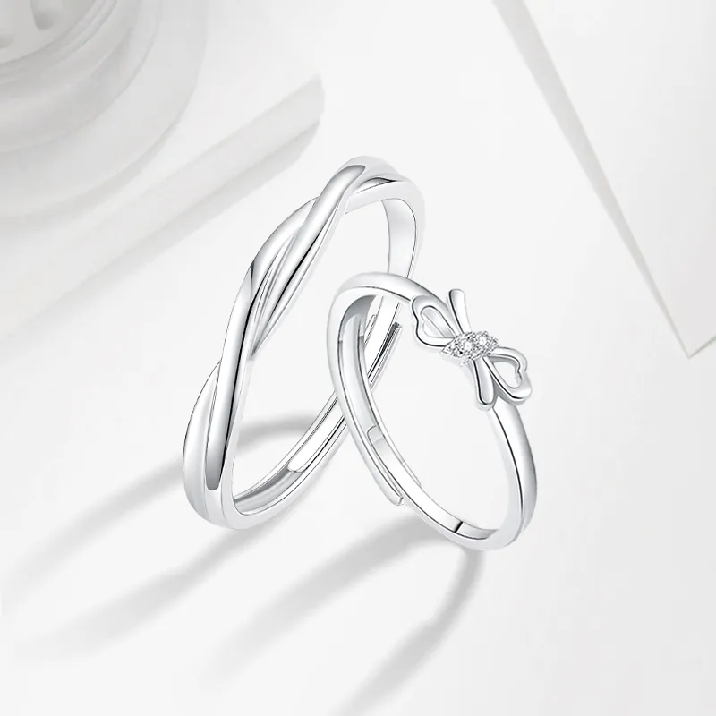 MISS TOOYA S999 Fine Silver Rings Unisex-3