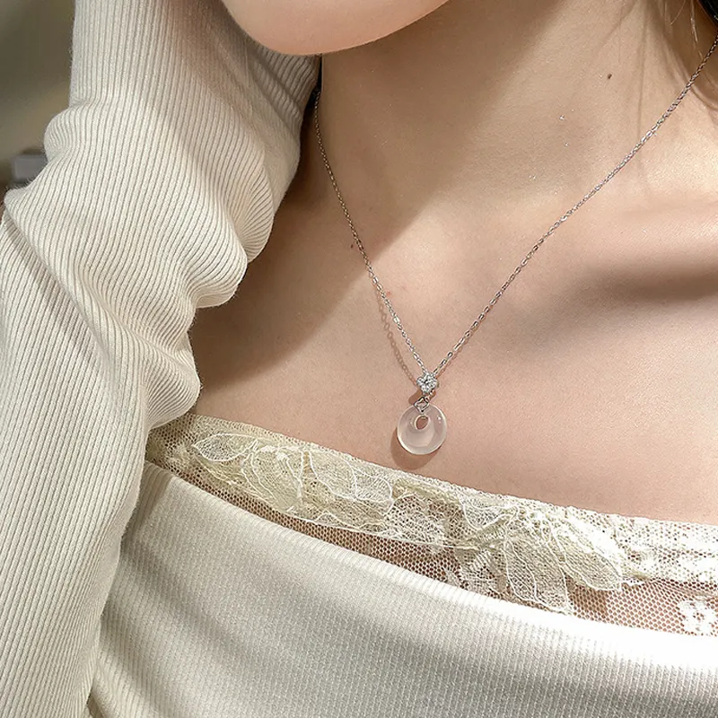 MISS TOOYA Chalcedony Necklaces Women's-2