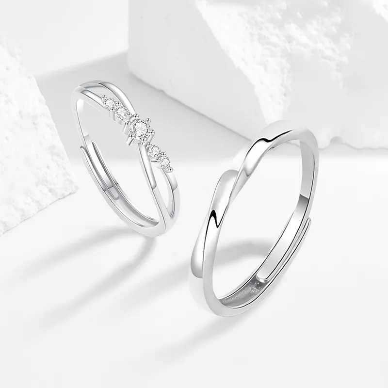 MISS TOOYA S999 Fine Silver Rings Unisex-3