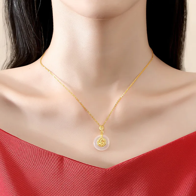 MISS TOOYA Chalcedony Necklaces Women's-12