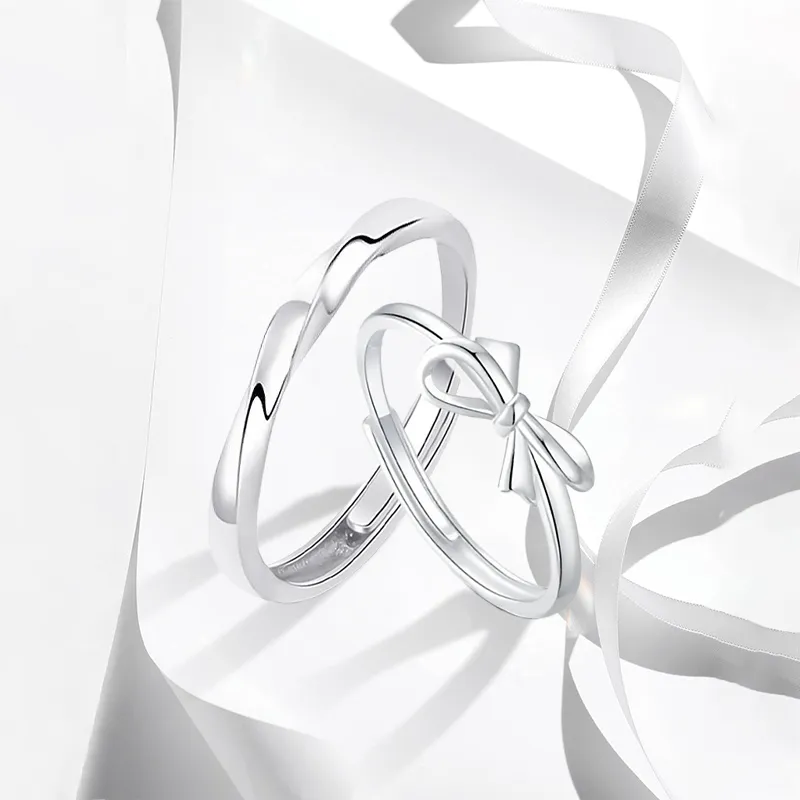 MISS TOOYA S999 Fine Silver Rings Unisex-3