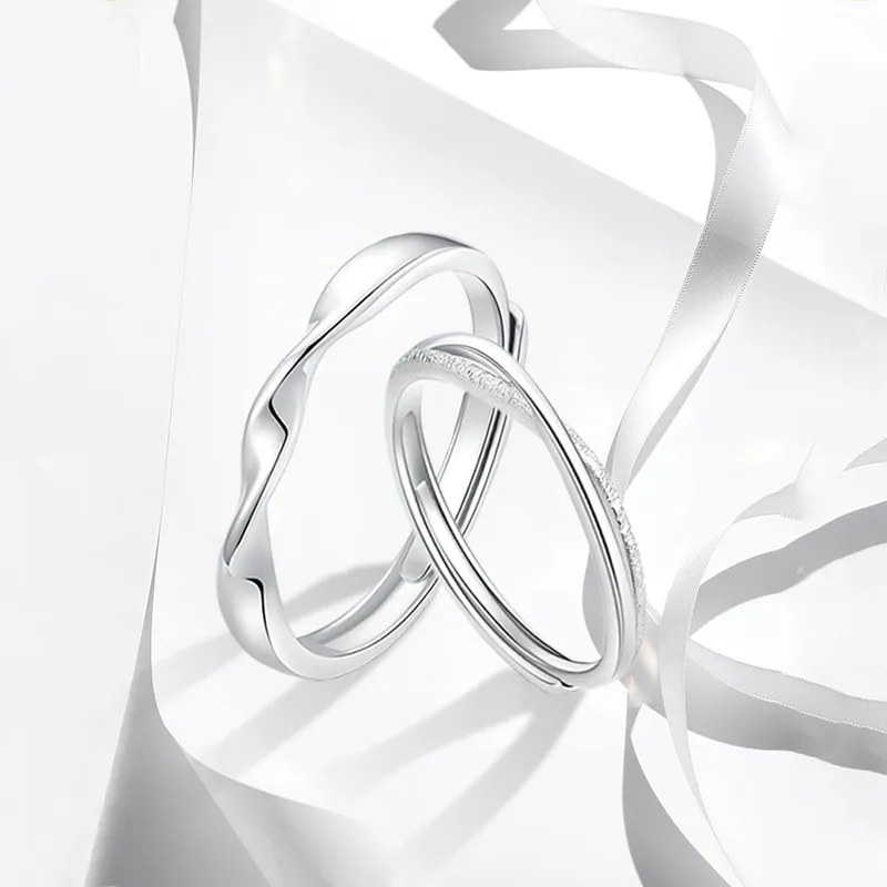 MISS TOOYA S999 Fine Silver Rings Unisex-3