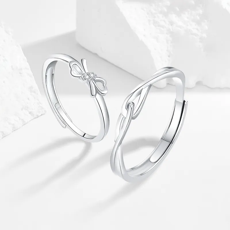 MISS TOOYA S999 Fine Silver Rings Unisex-2